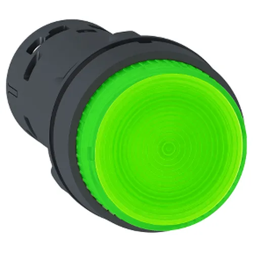 Nút nhấn có đèn Led 24VDC N/O Ø22 màu xanh loại XB7 Schneider Nút nhấn  đèn báo công tắc họ XB7 XB7NW33B1