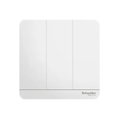 Nút nhấn nhả ba màu trắng Schneider AvatarOn E8333PRL1_WE