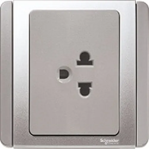 Ổ cắm 16A 3 chân Schneider Neo Series Grey Silver Color E3426UESTR_GS_G19