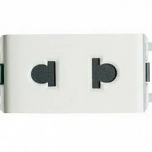 Ổ cắm 2 chấu 10A size S Schneider S - Flexi F30426USM_WE_G19
