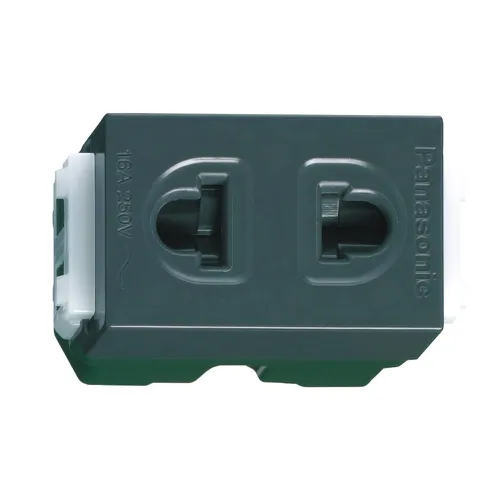 WEV1081-7H Ổ cắm có màn che, màu xám Panasonic