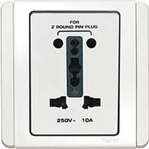 Ổ cắm đôi 3 chấu 16A Schneider Neo Series White color E3426_10IS_WW_G19