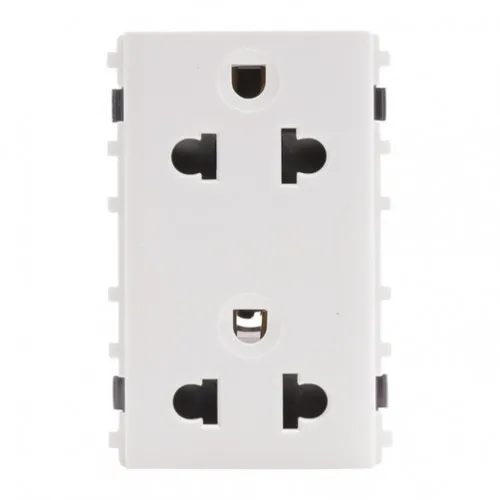 Ổ cắm đôi 3 chấu Schneider Concept 3426UEST2M_G19
