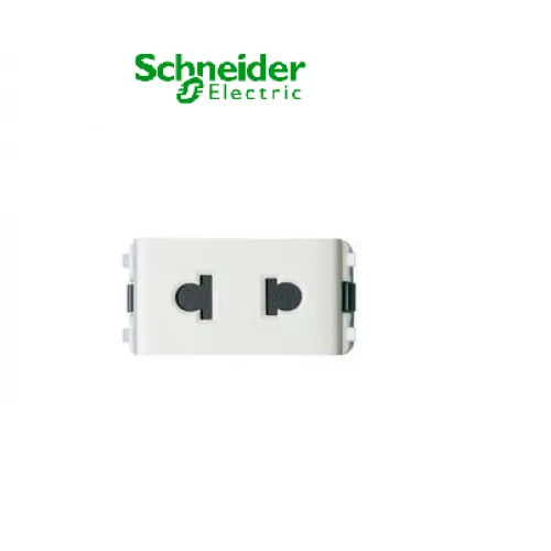 Ổ cắm đơn 2 chấu Schneider Concept 3426USM_G19