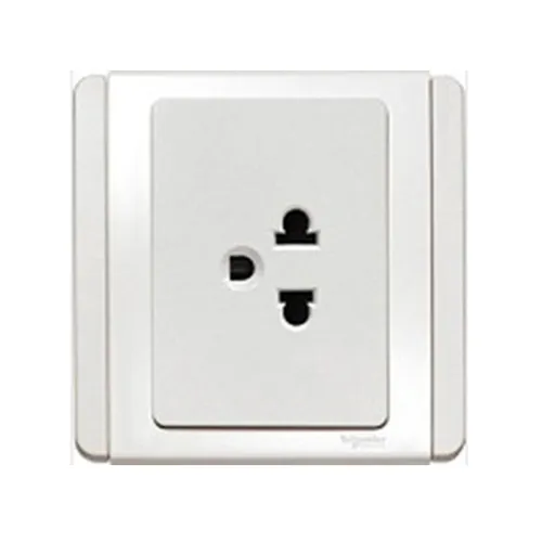 Ổ cắm đơn 3 chấu 16A Schneider Neo Series White color E3426UESTR_WW_G19