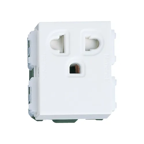 WEV1181SW Ổ cắm đơn 3 chấu màu trắng có màn che 16A 250V cắm nhanh Panasonic