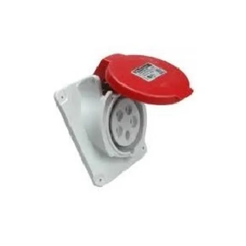 Ổ cắm gắn âm dạng nghiêng 3P 400V 16A IP44 Schneider Ổ cắm âm dạng nghiêng PKF16F434