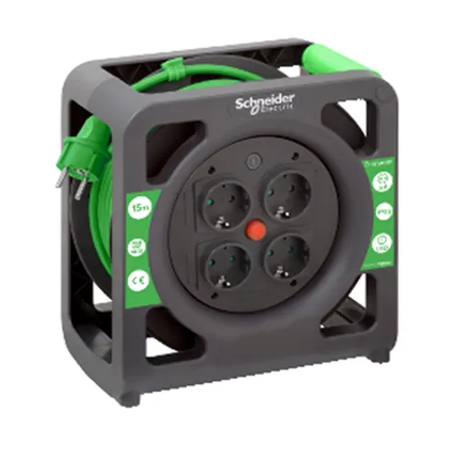 Ổ cắm kéo dài 15 mét Schneider IMT33137