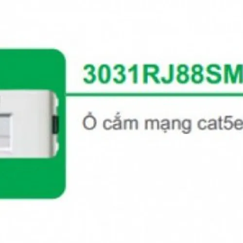 Ổ cắm mạng cat5e Schneider Concept 3031RJ88SMA5_G19