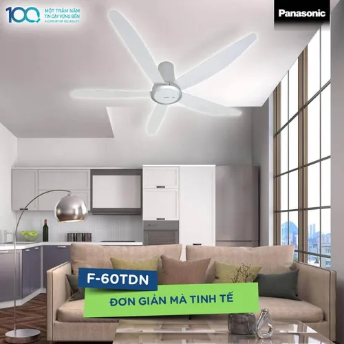 Quạt trần Panasonic 5 cánh F-60TDN