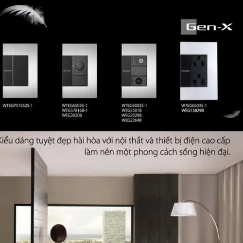 WEV2488B Ổ cắm mạng CAT5 Gen-X Panasonic