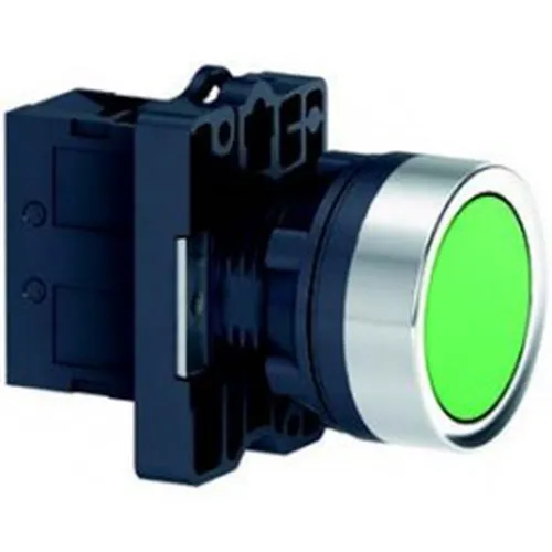 Nút Nhấn nhả Ø 22  Màu Xanh Lá Schneider Nút nhấn đèn báo công tắc xoay họ XA2 XA2EA31