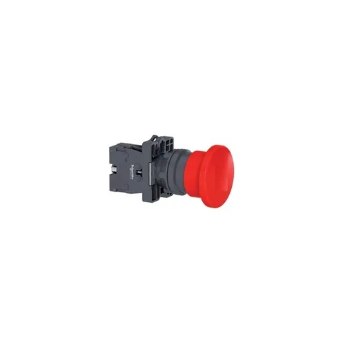 Nút nhấn nhả đầu nấm Ø 40  Màu đỏ Schneider Nút nhấn đèn báo công tắc xoay họ XA2 XA2EC42