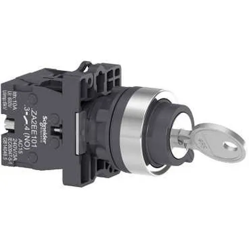 Công tắc xoay có khóa Ø 22 Schneider Nút nhấn đèn báo công tắc xoay họ XA2 XA2EG03