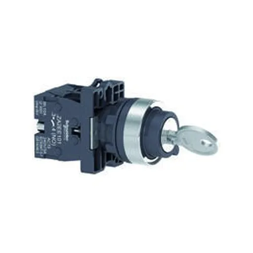 Công tắc xoay có khóa Ø 22 Schneider Nút nhấn đèn báo công tắc xoay họ XA2 XA2EG63
