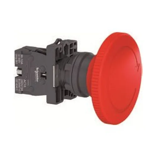 Nút dừng khẩn cấp Ø 22  đường kính Ø 30  red  xoay nhả Schneider Nút nhấn đèn báo công tắc xoay họ XA2 XA2ES442