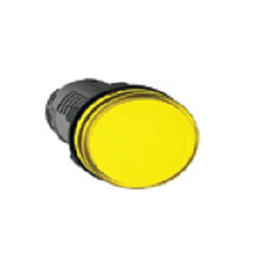 Đèn Báo Ø22  màu xanh vàng 220V DC Schneider Nút nhấn đèn báo công tắc xoay họ XA2 XA2EVMD8LC