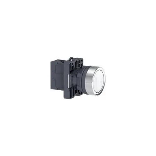 XA2EW31M1 Nút nhấn có đèn báo Ø 22, Màu Trắng Schneider Nút nhấn, đèn báo công tắc xoay họ XA2