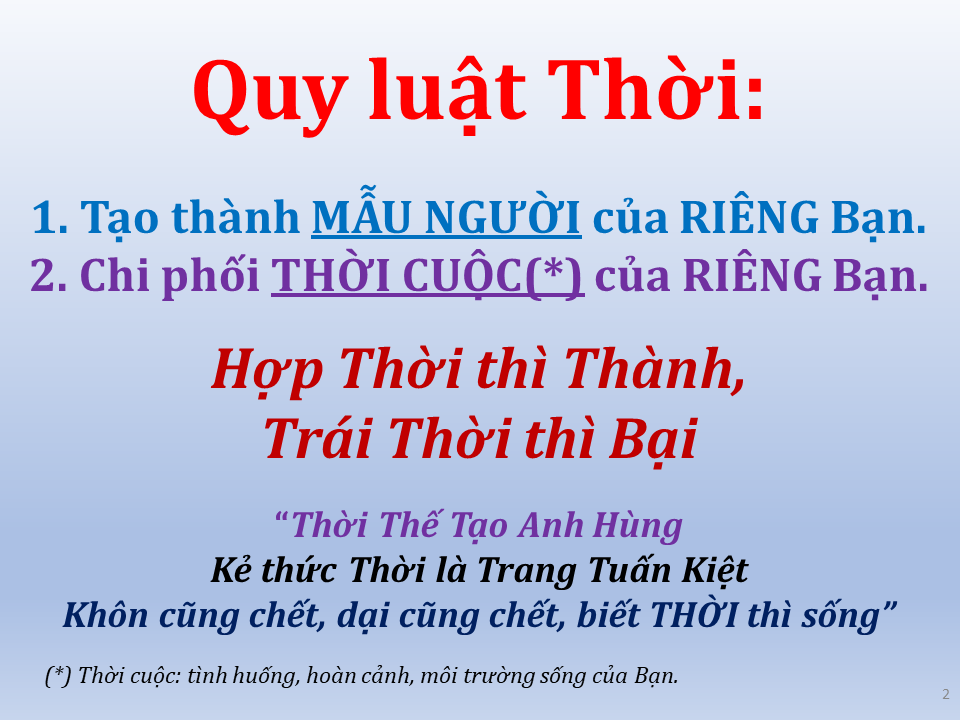 Giới thiệu về 6 Thời