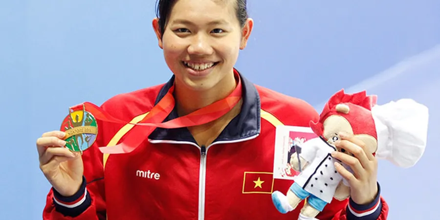 CHÚC MỪNG KÌNH NGƯ ÁNH VIÊN - GIẢI ĐẶC BIỆT SEA GAMES 30 SAU KHI ĐOẠT 6 HUY CHƯƠNG VÀNG.