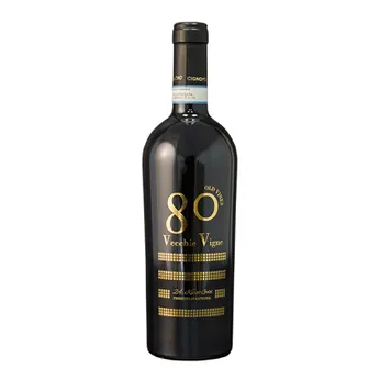 80 Vecchie Vigne Old Vines Primitivo  di Manduria DOC 24 Karat Gold Limited Edition