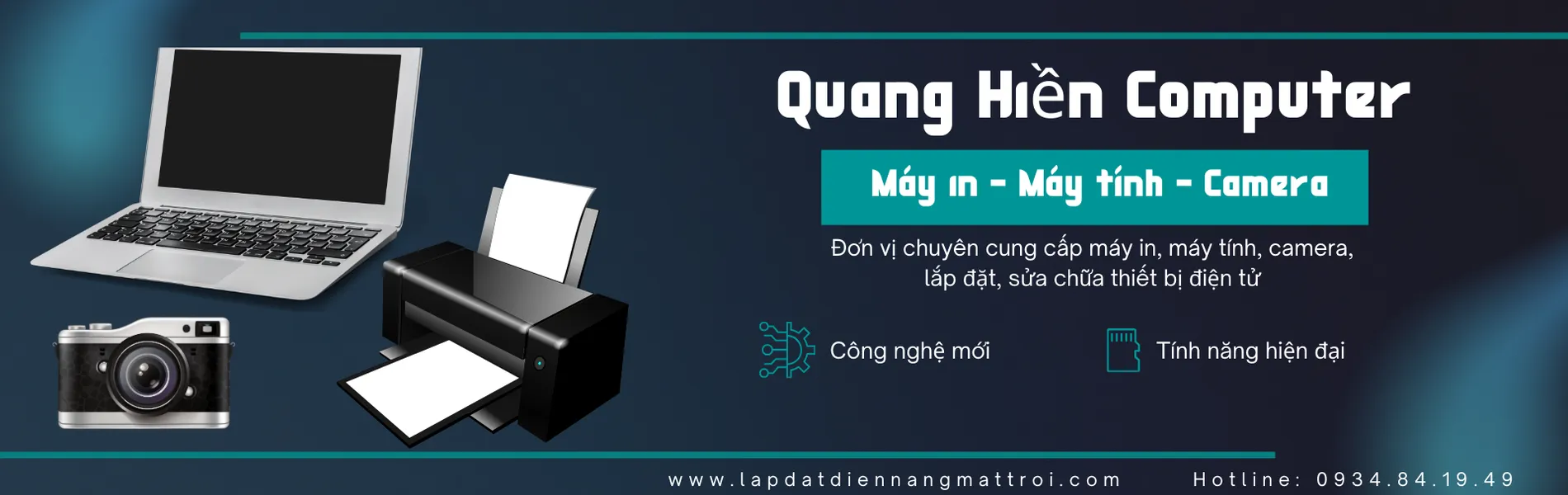 Quang Hiền Computer chuyên sửa chữa máy in,máy tính camera