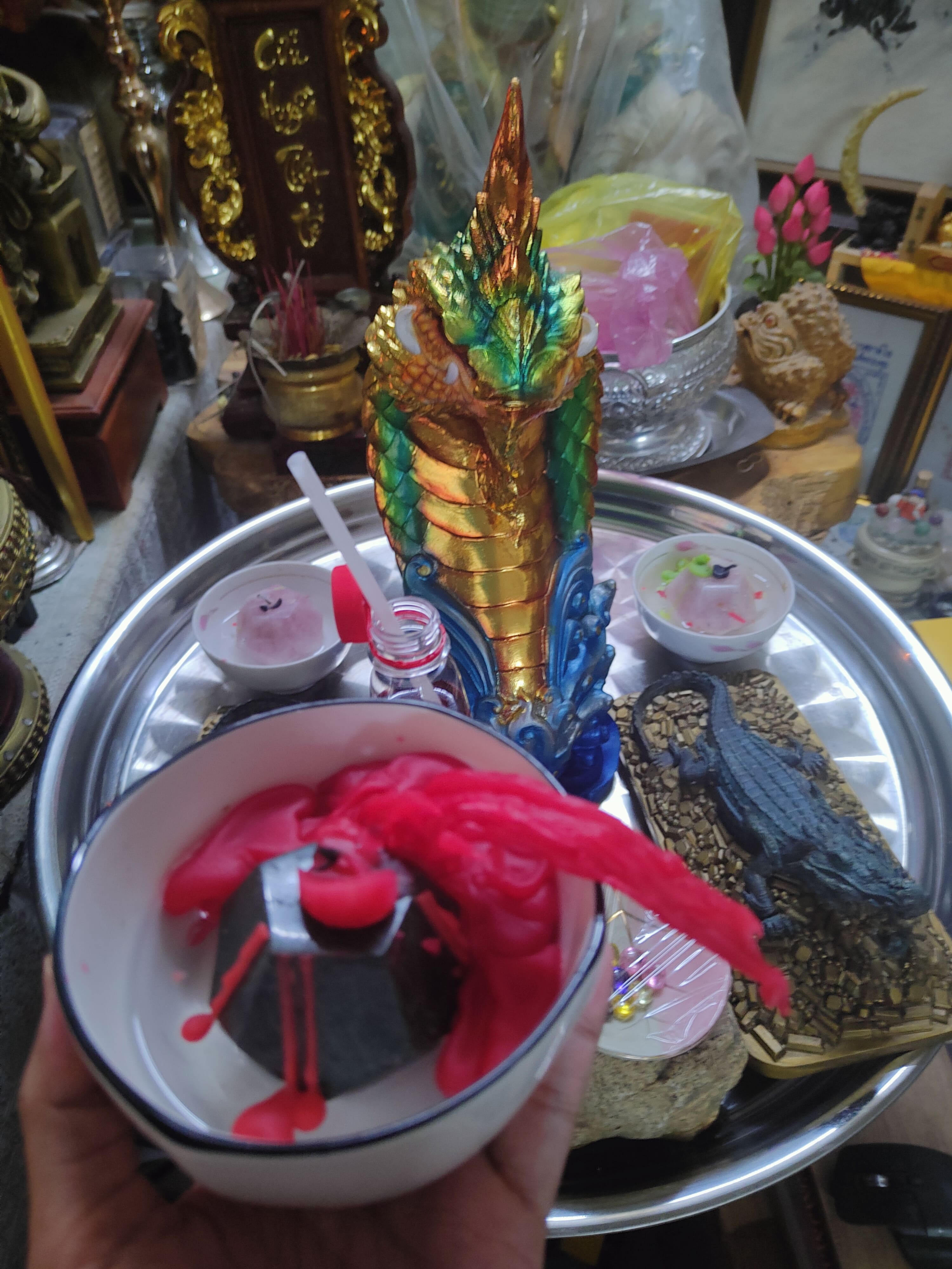 Hình dại vĩ đại của nến naga hình thành trong lễ cúng Cửu Thiên 14.7.2023 Hình dại vĩ đại của nến naga hình thành trong lễ cúng Cửu Thiên 14.7.2023