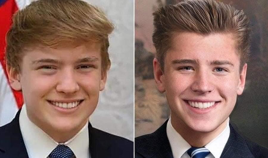 Hình ảnh Biden và Trump khi còn trẻ Hình ảnh Biden và Trump khi còn trẻ