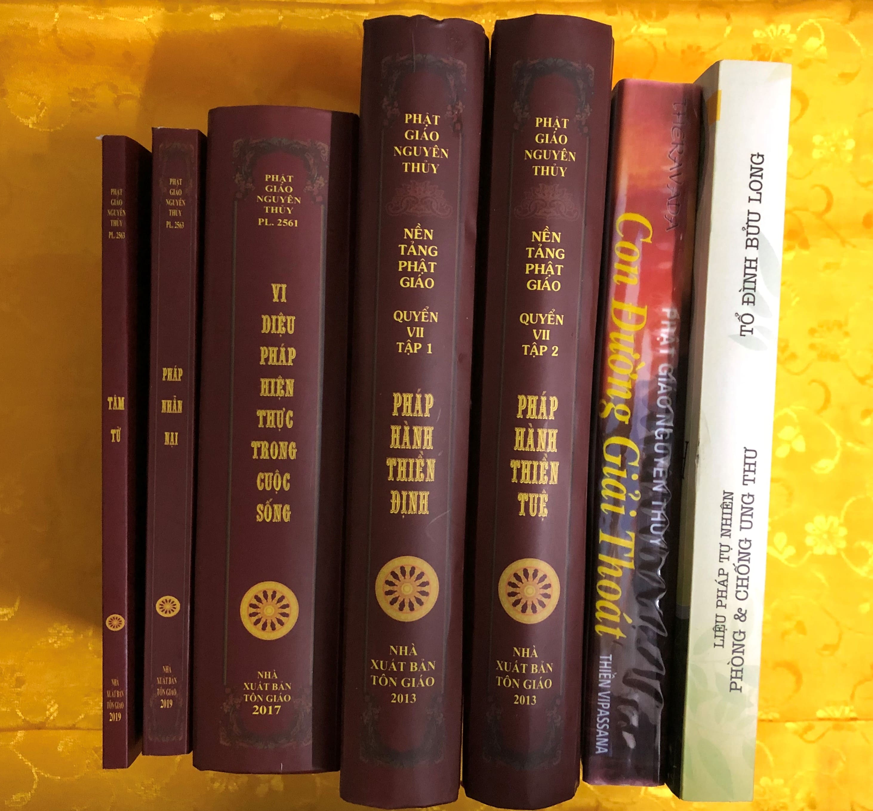 sách kinh thỉnh từ chùa Bửu Long sách kinh thỉnh từ chùa Bửu Long