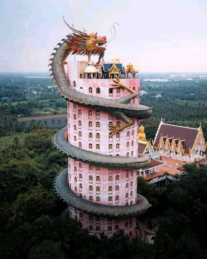 Chùa rồng nổi tiếng bậc nhất Thái Lan Chùa rồng nổi tiếng bậc nhất Thái Lan
