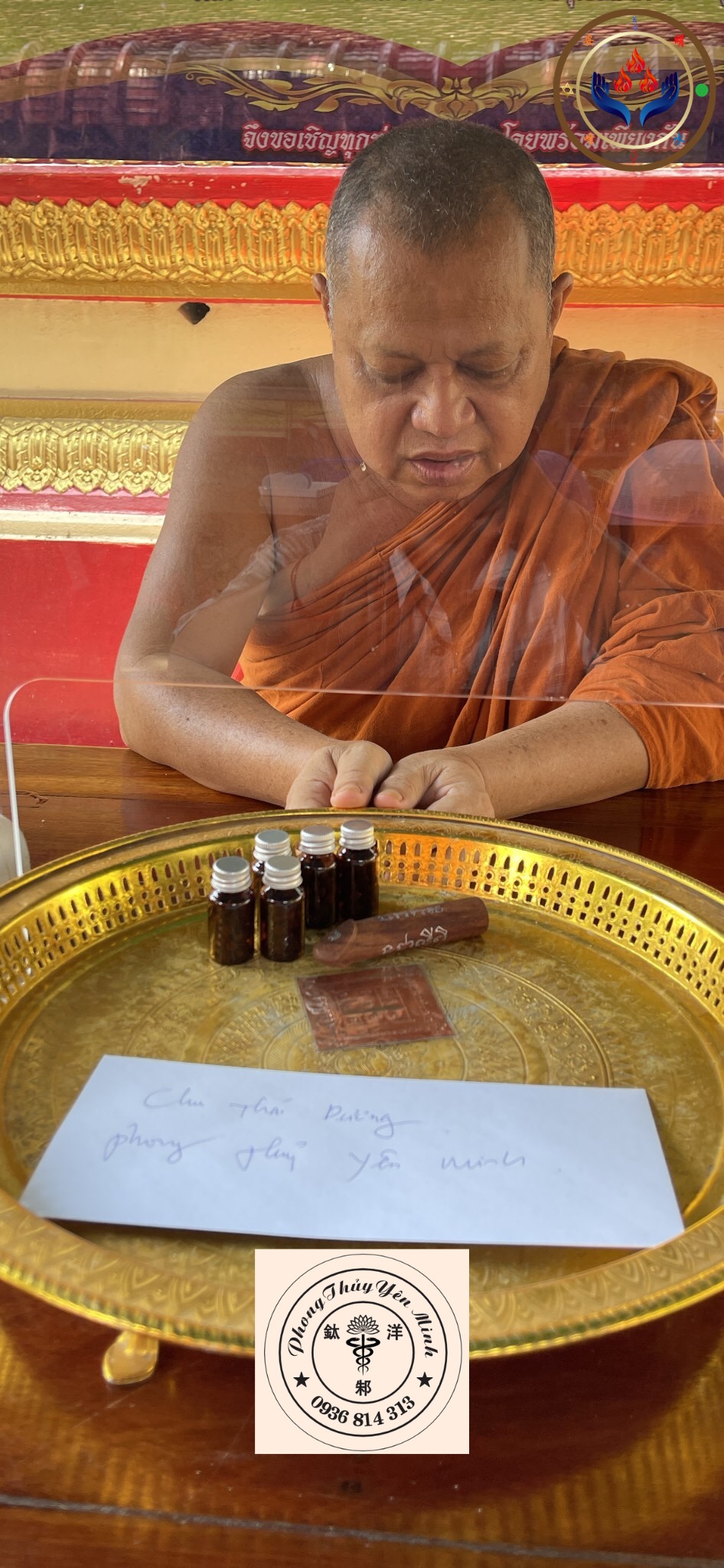 Cúng dường sư Hoàng gia làm thuốc cải tử vi xấu Cúng dường sư Hoàng gia làm thuốc cải tử vi xấu