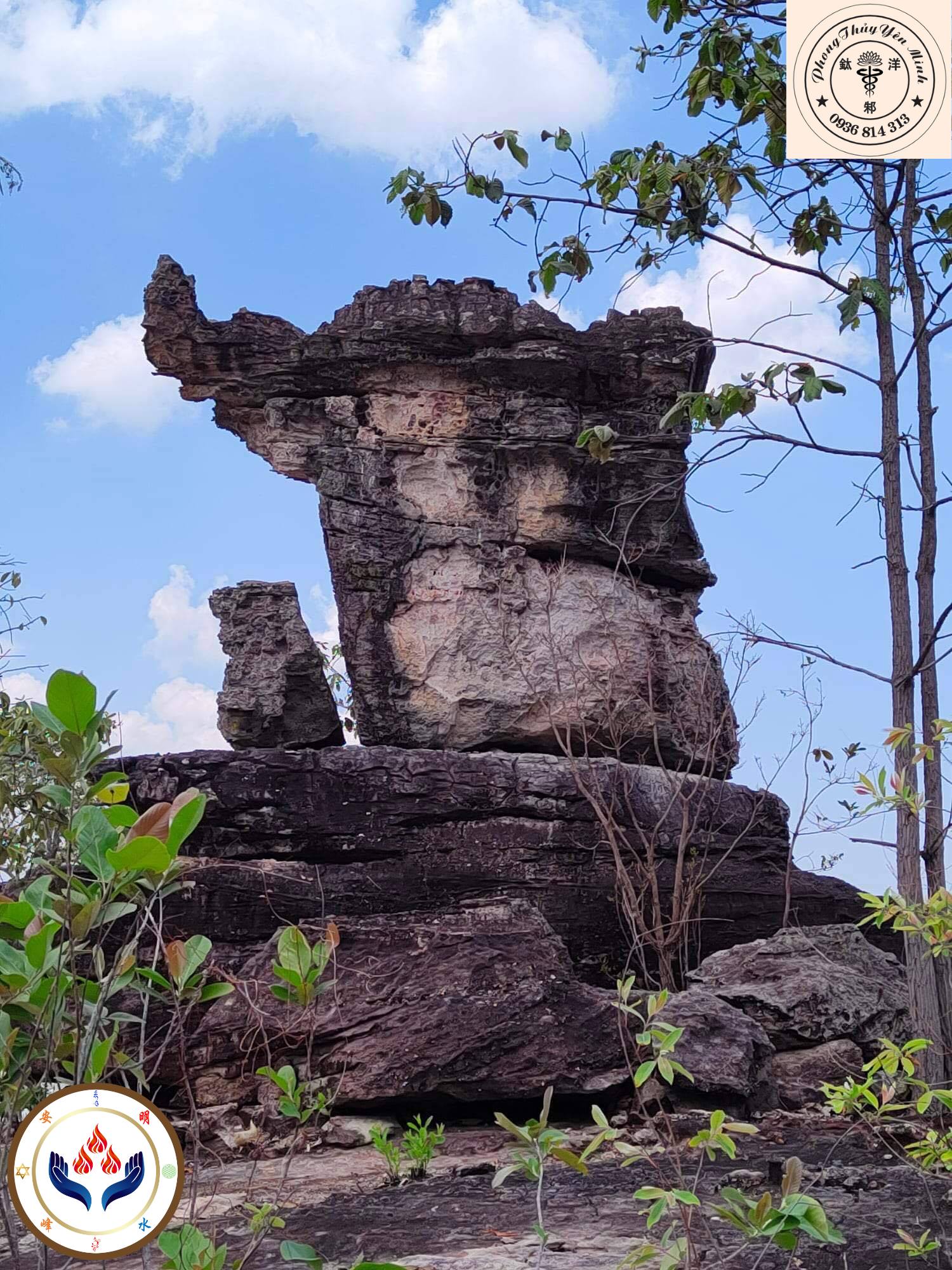 Tảng đá Rồng - hiện thân của chư Thiên Rồng trấn trạch ở chùa Tảng đá Rồng - hiện thân của chư Thiên Rồng trấn trạch ở chùa