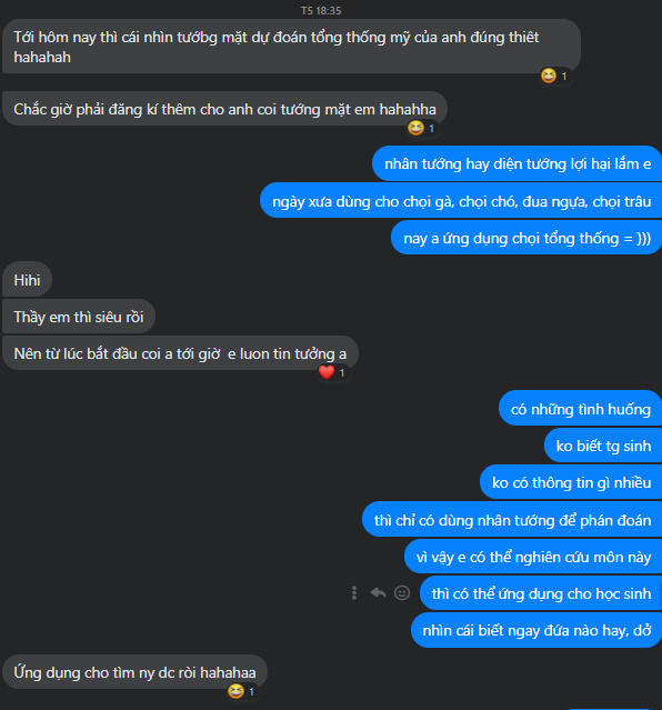 Ứng dụng diện tướng học dự đoán Biden chiến thắng bầu cử Tổng thống Mỹ Ứng dụng diện tướng học dự đoán Biden chiến thắng bầu cử Tổng thống Mỹ