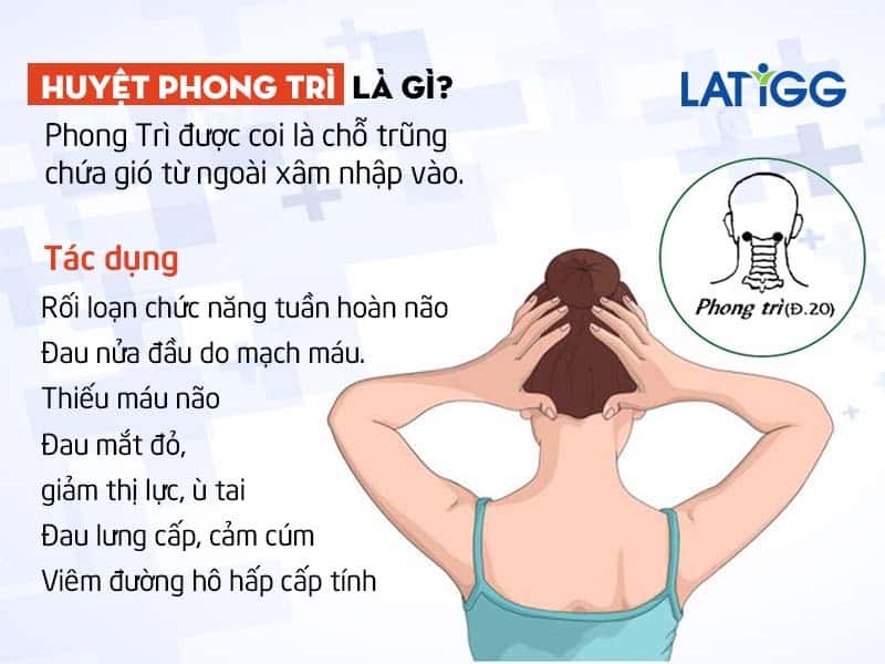 Huyệt Phong Trì Huyệt Phong Trì