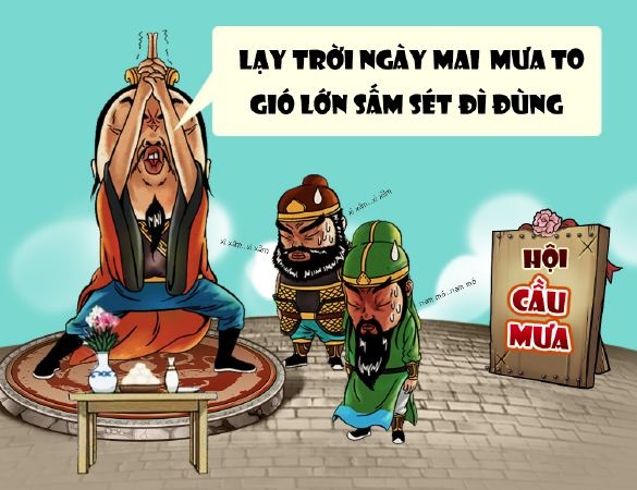 Ứng dụng Kỳ Môn Độn Giáp lập đàn cầu mưa giả Ứng dụng Kỳ Môn Độn Giáp lập đàn cầu mưa giả