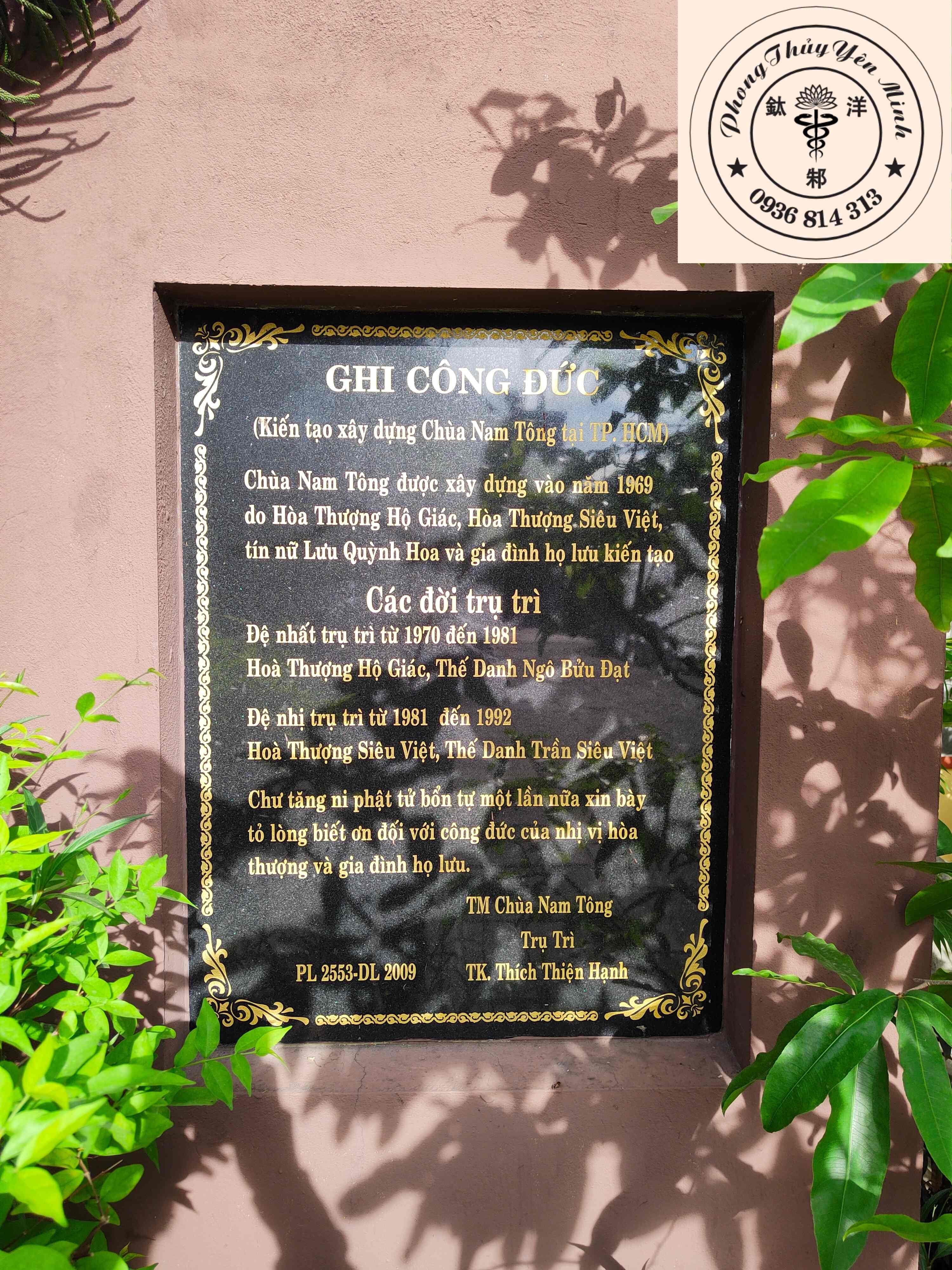 Lịch sử chùa Nam Tông Lịch sử chùa Nam Tông