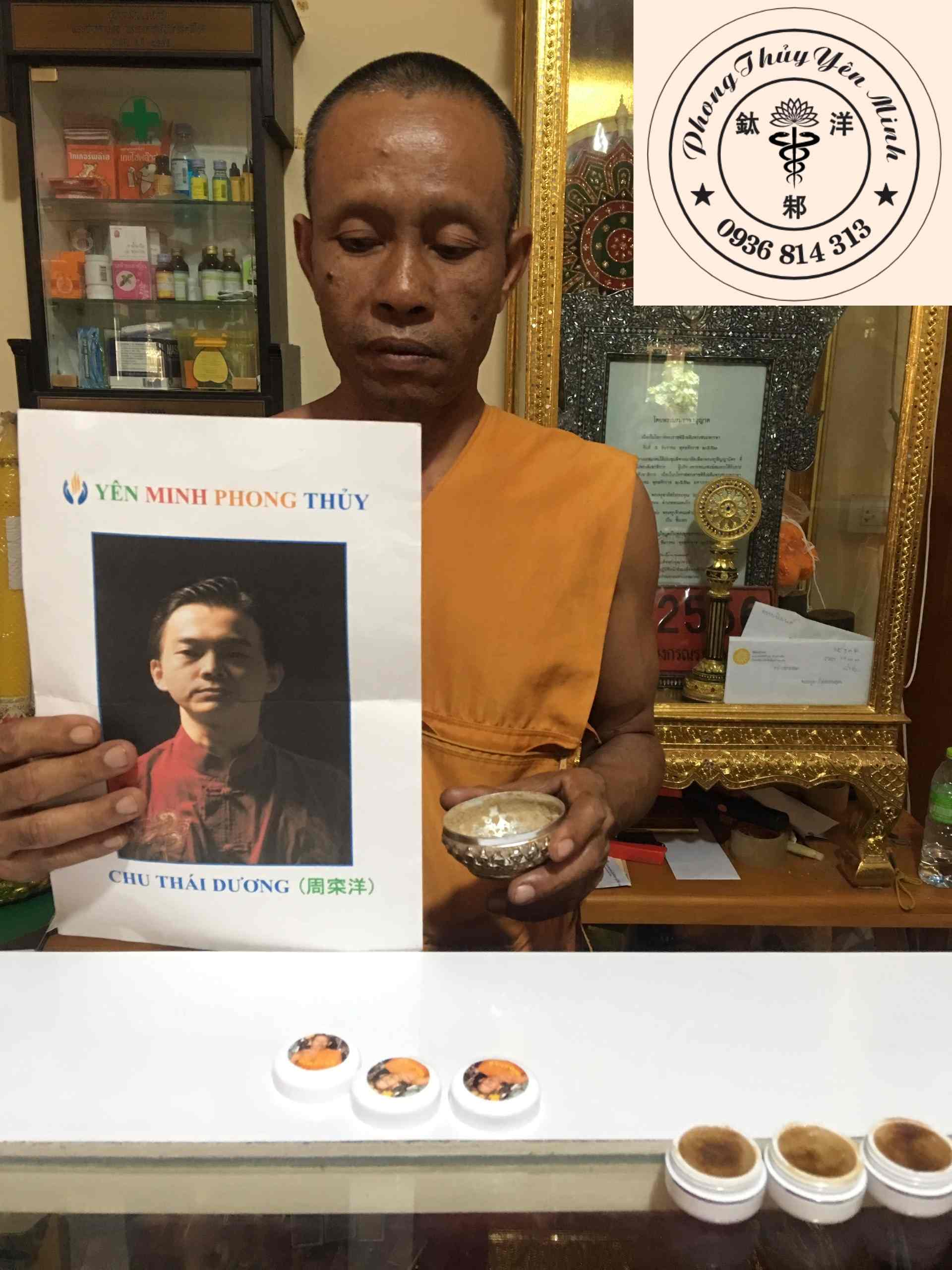 Luang Phor Thoat thánh hóa cho PY Yên Minh Luang Phor Thoat thánh hóa cho PY Yên Minh