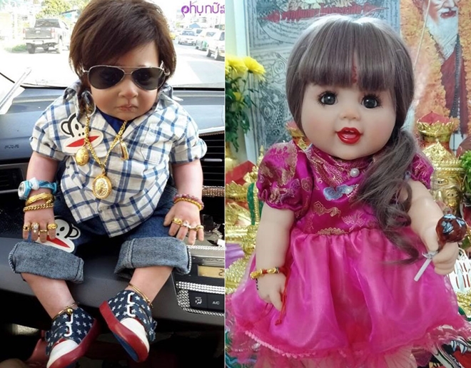 Lukthep - một loại kumanthong giúp đòi nợ trong hình tướng búp bê Lukthep - một loại kumanthong giúp đòi nợ trong hình tướng búp bê