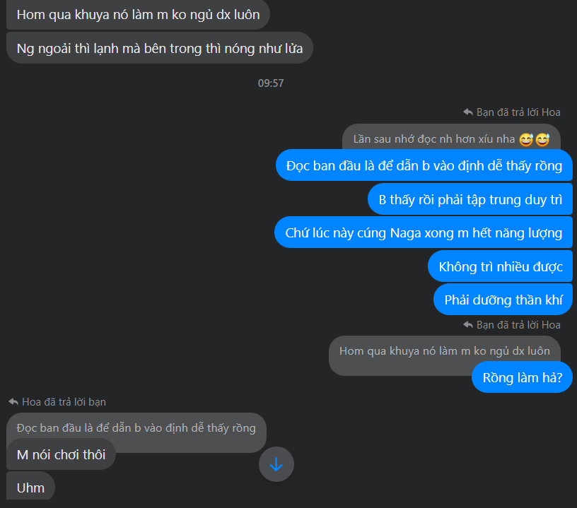 Năng lượng rồng thiêng khiến khách mất ngủ Năng lượng rồng thiêng khiến khách mất ngủ