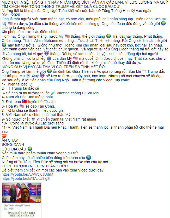 Ngô Tuấn Kiệt tiết lộ thiên cơ Ngô Tuấn Kiệt tiết lộ thiên cơ