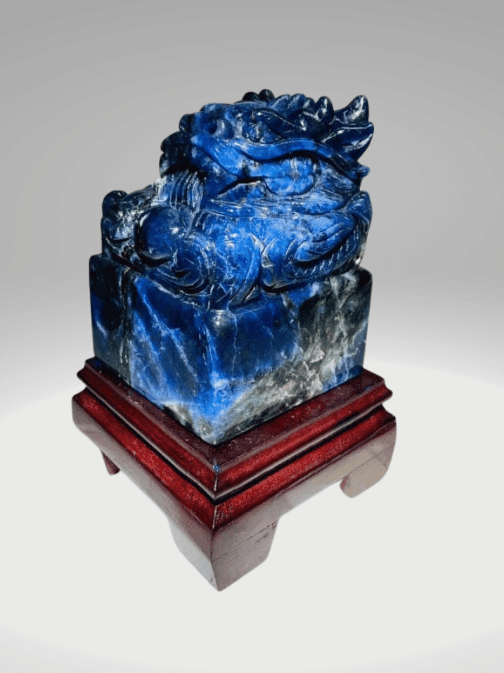 Ngọc Rồng Lapis, tượng trưng cho hành Thủy, tài lộc dồi dào mạnh mẽ Ngọc Rồng Lapis, tượng trưng cho hành Thủy, tài lộc dồi dào mạnh mẽ