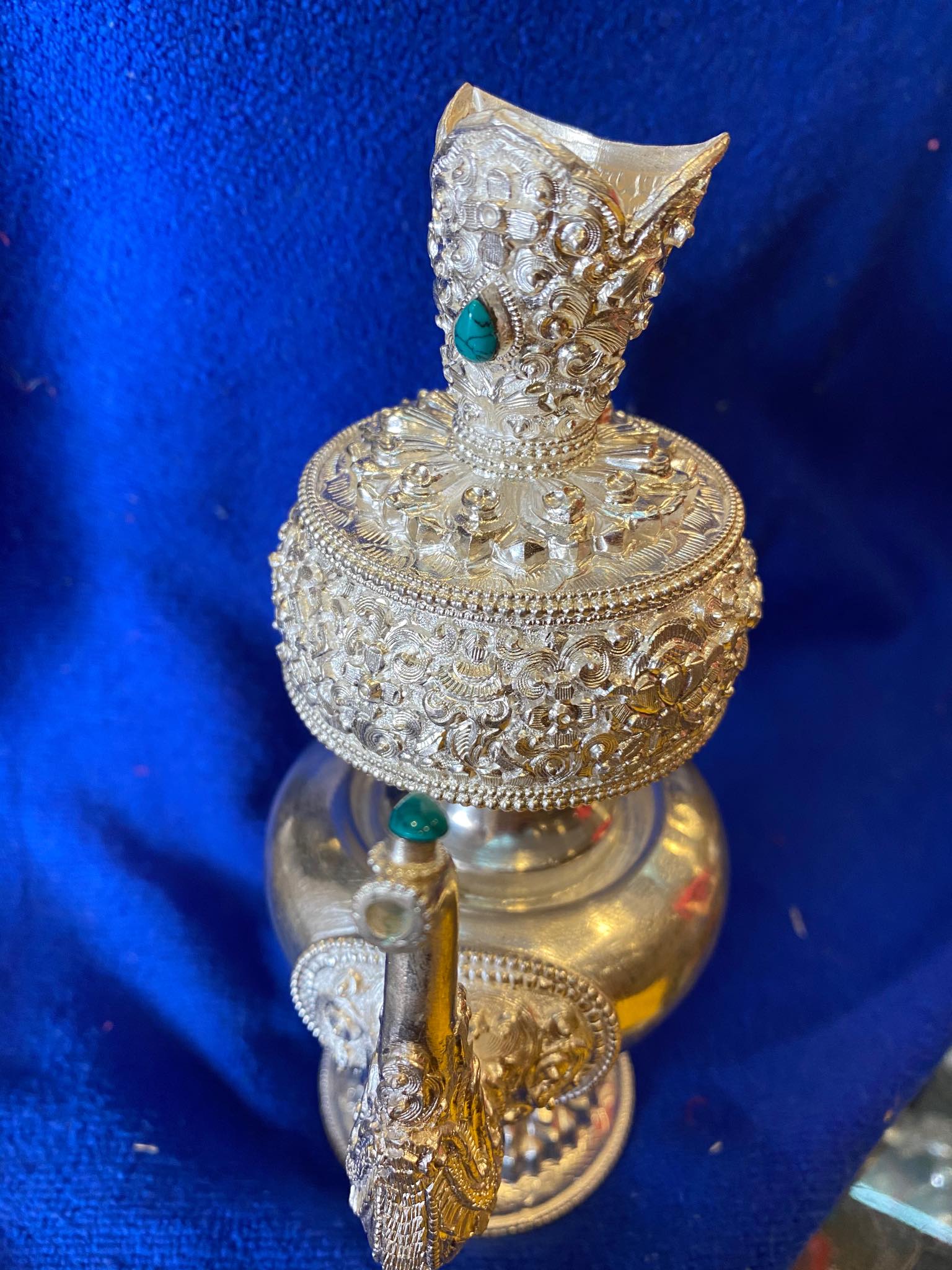 bình gia trì bạc mặt trước bình gia trì bạc mặt trước