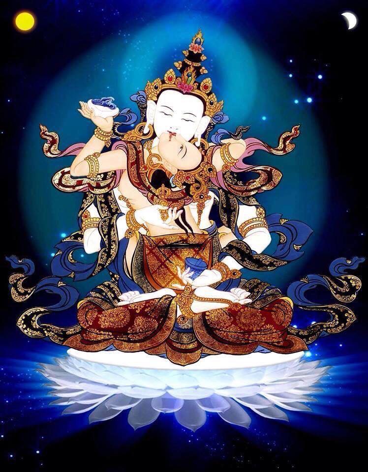 vajrasattva và phối ngẫu vajrasattva và phối ngẫu