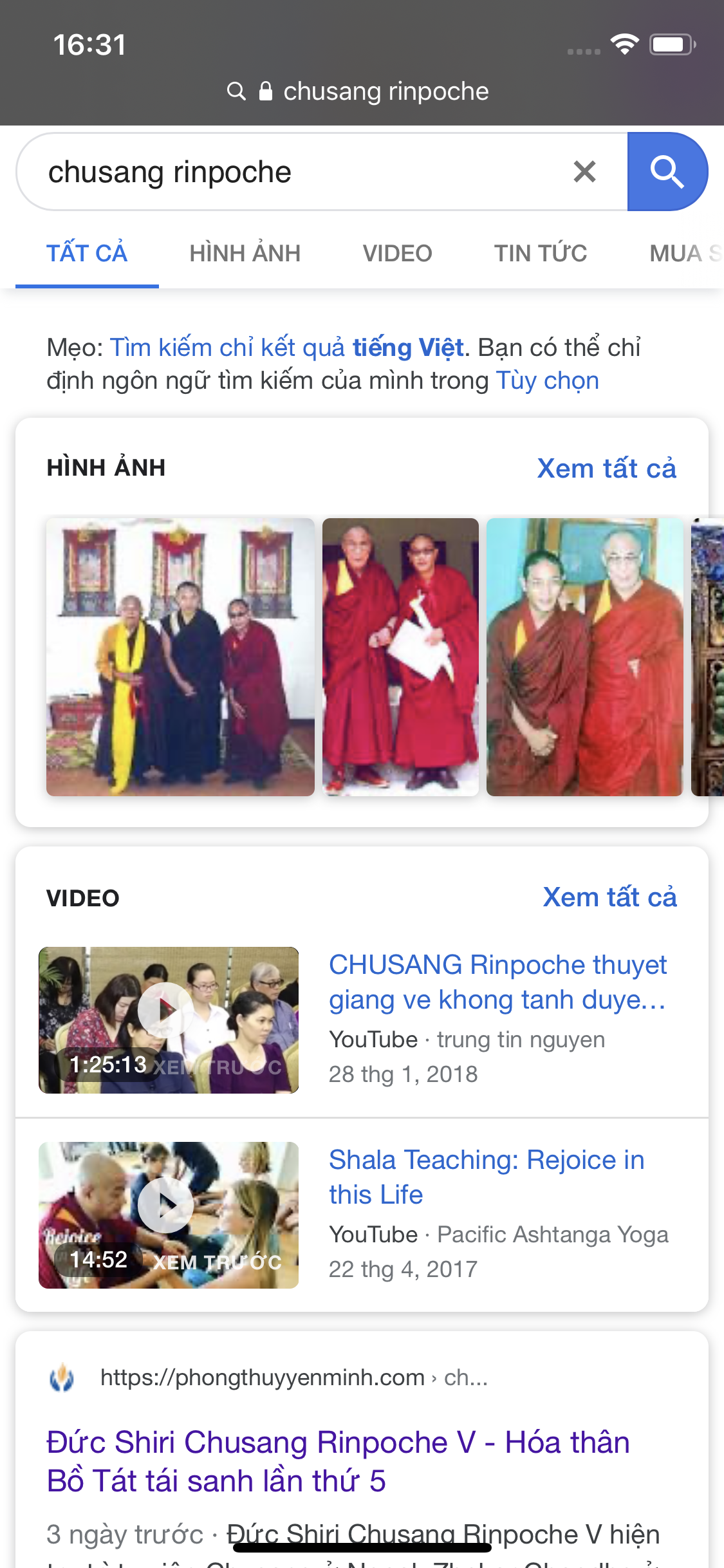 từ khóa chusang rinpoche từ khóa chusang rinpoche