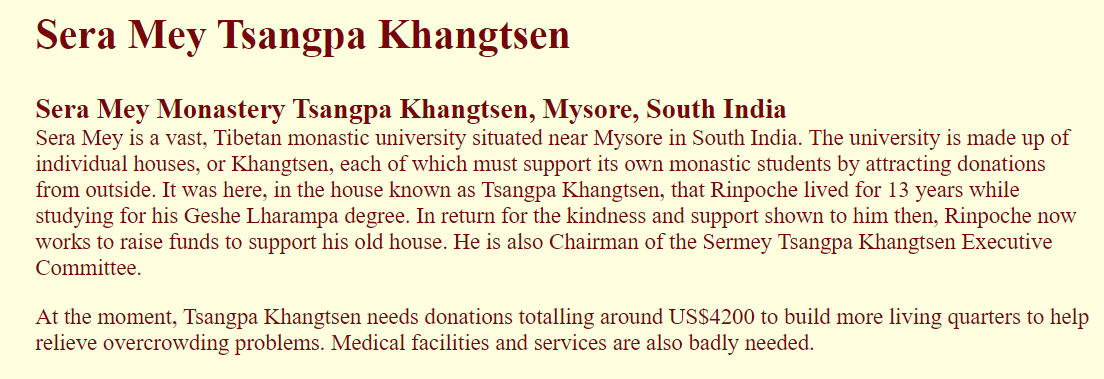 sera mey tsangpa khangtsen sera mey tsangpa khangtsen