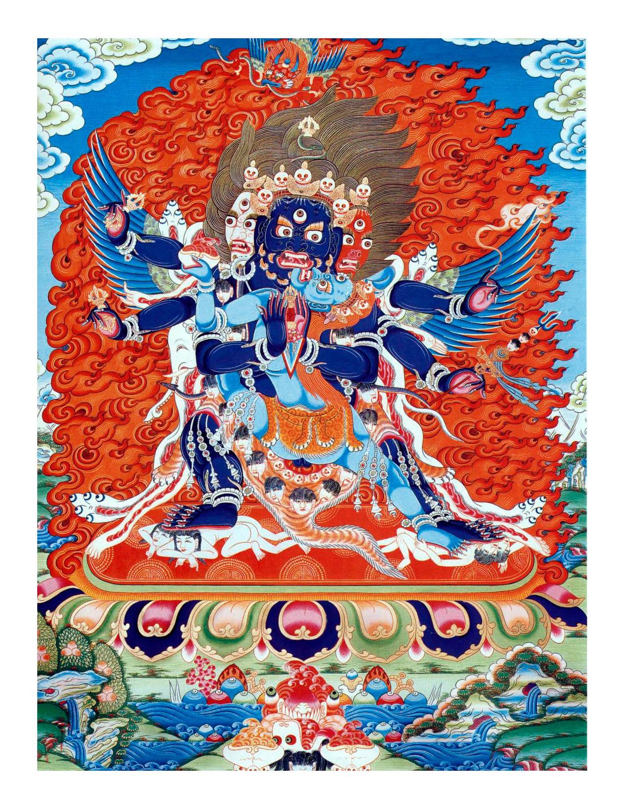 hộ pháp vajra kilaya và phối ngẫu hộ pháp vajra kilaya và phối ngẫu