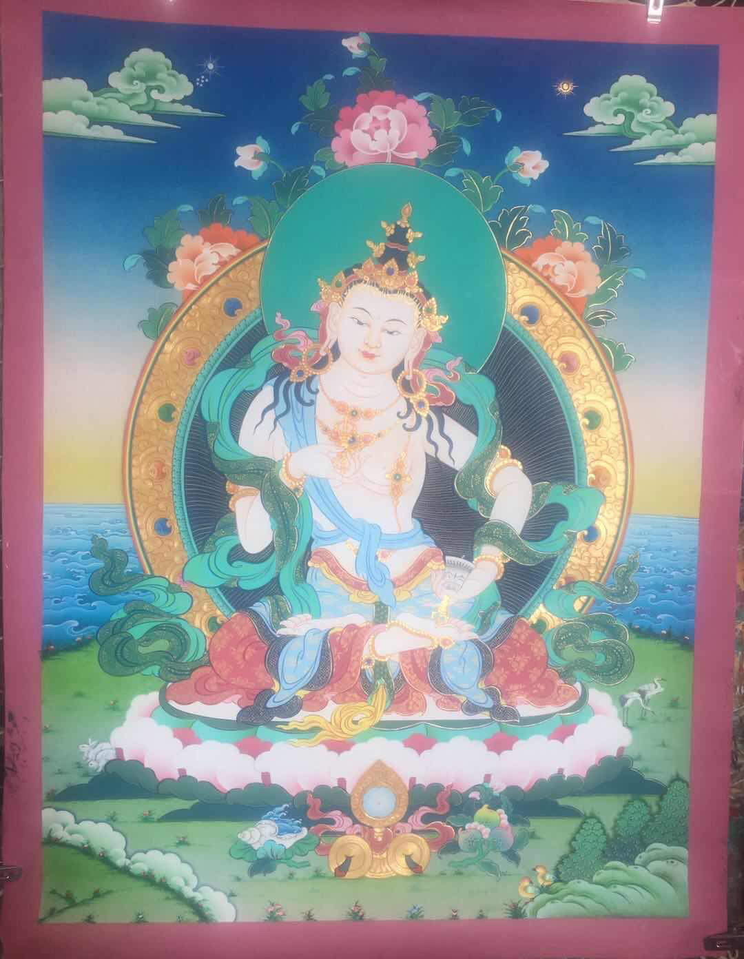 thangka kim cang tát đỏa Vajrasattva thangka kim cang tát đỏa Vajrasattva