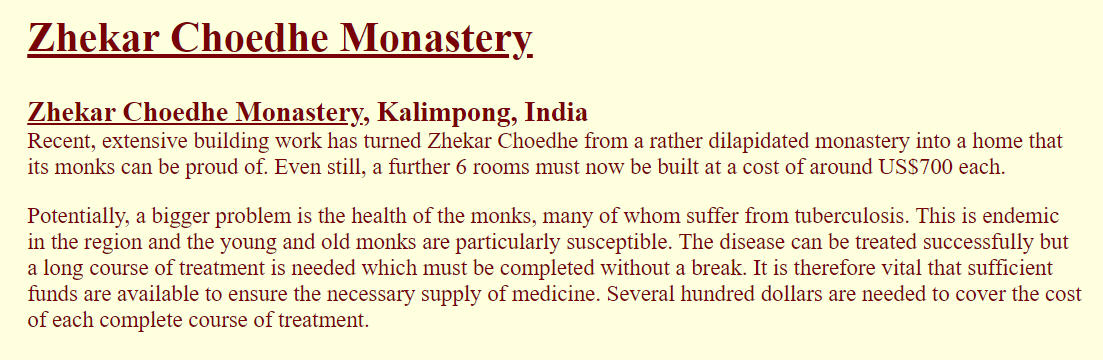 zhekar choedhe monastery zhekar choedhe monastery