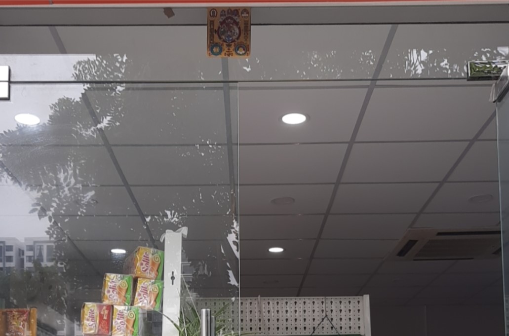 Phù Văn Thù Cửu Cung Bát Quái bằng đồng lớn Phù Văn Thù Cửu Cung Bát Quái bằng đồng lớn