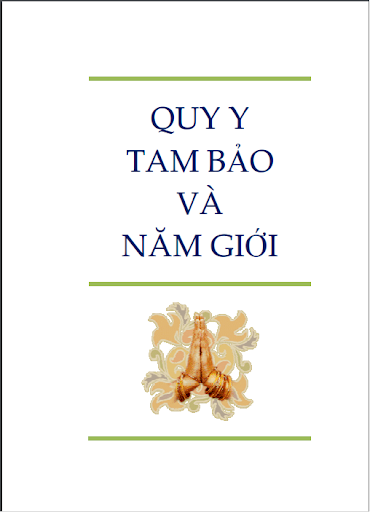 Quy y Tam Bảo - cách giải căn hiệu quả Quy y Tam Bảo - cách giải căn hiệu quả